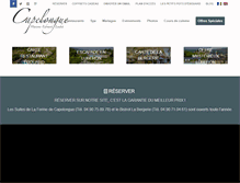 Tablet Screenshot of capelongue.com